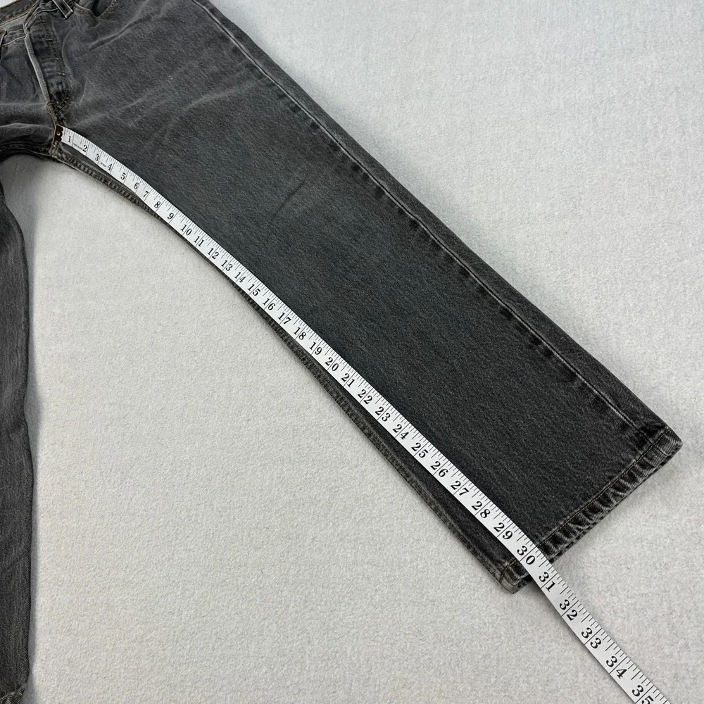Vintage Levis 501xx Jeans Mens 32x34 *Fits 30x30 Faded Black 90s Y2K Mexico
